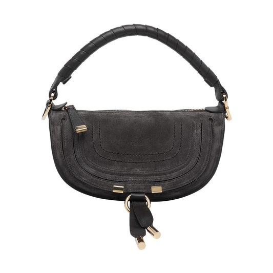 Chloe' Women Suede Mini Marcie Shoulder Bag CHLOE