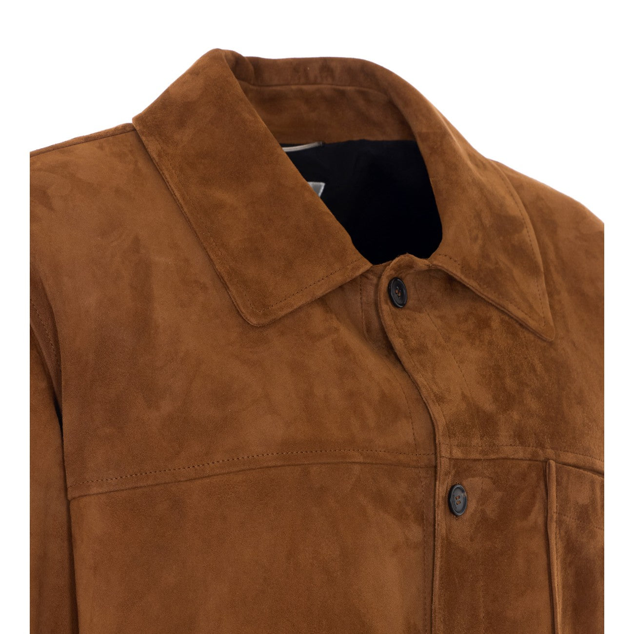 Saint Laurent Men Suede Overshirt SAINT LAURENT