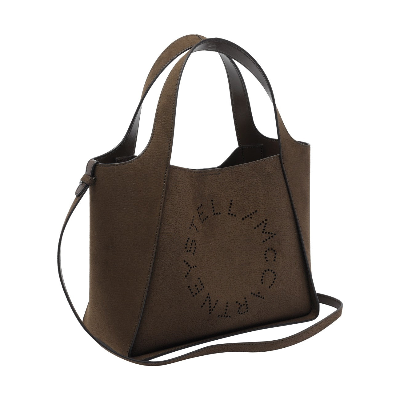 Stella Mccartney Women Suede Stella Logo Tote Bag STELLA MCCARTNEY