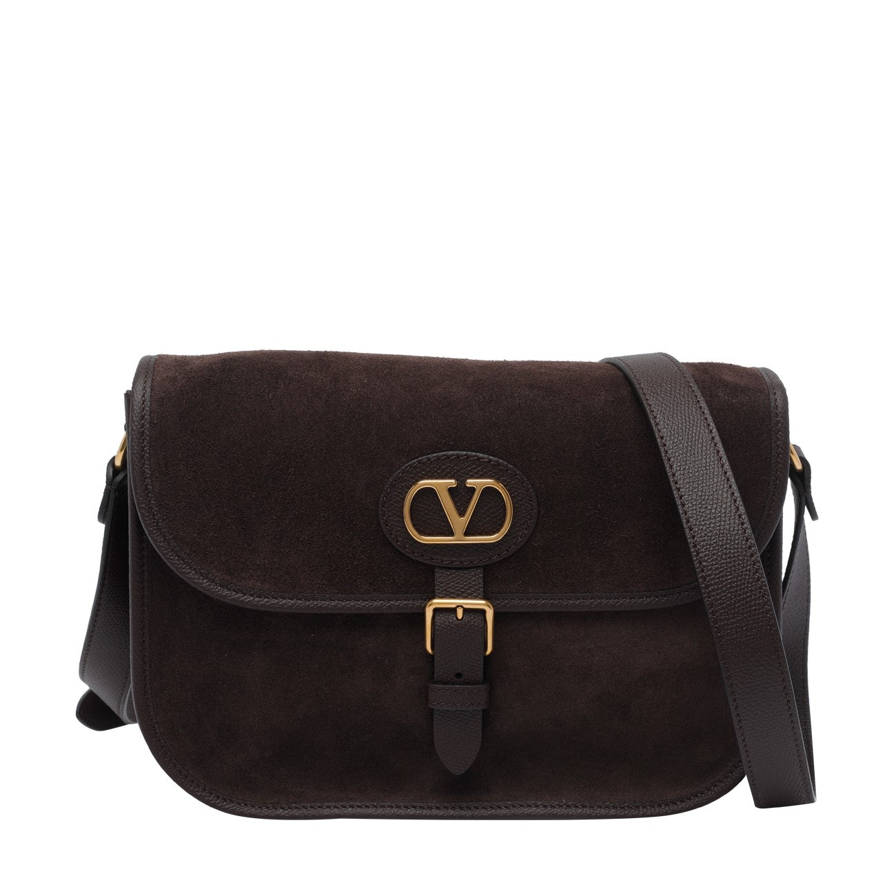 Valentino Garavani Men Suede Valentino Garavani Antibes Crossbody Bag VALENTINO GARAVANI