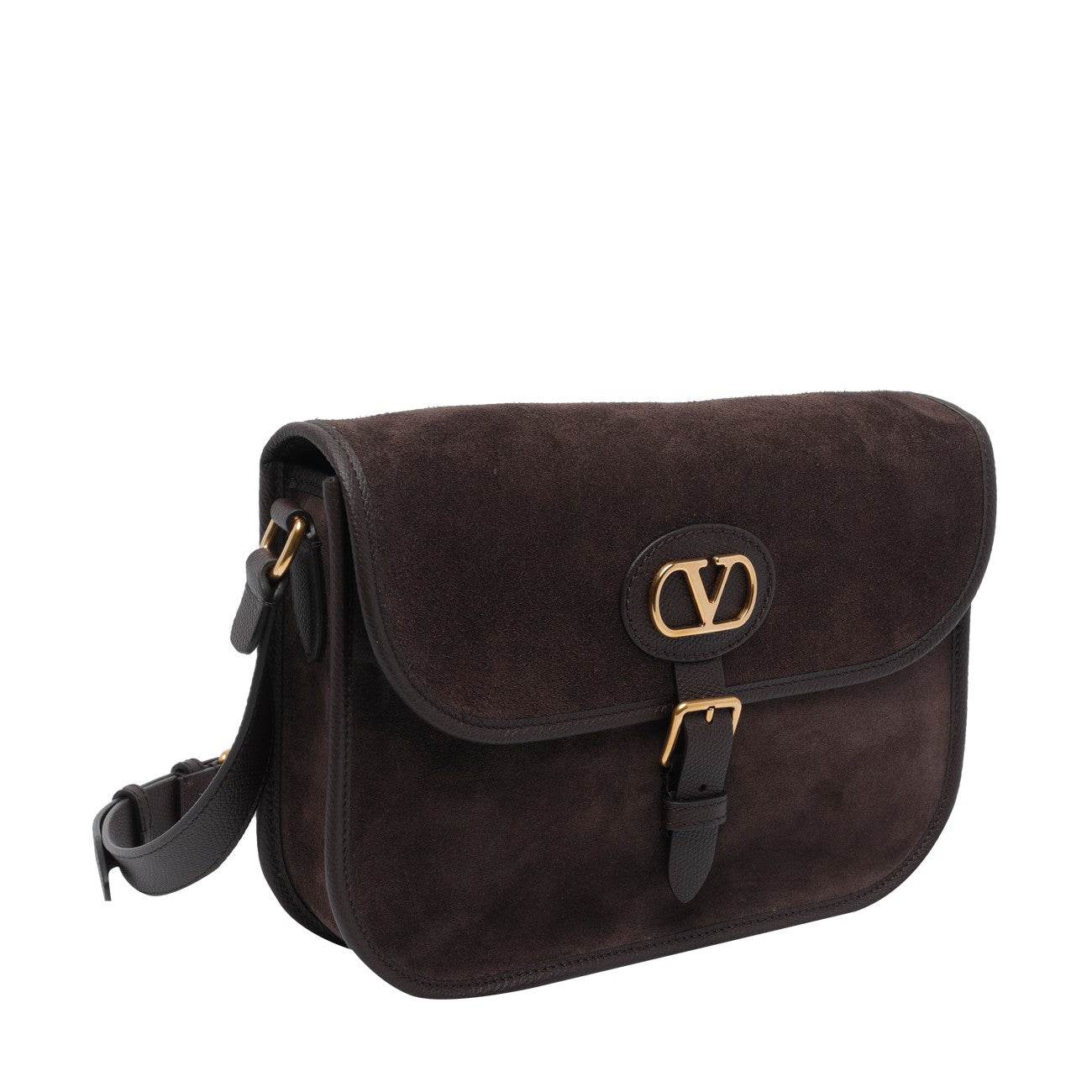 Valentino Garavani Men Suede Valentino Garavani Antibes Crossbody Bag VALENTINO GARAVANI