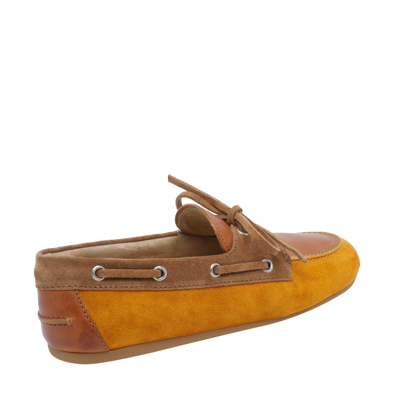 Miu Miu Women Suede-Wrapped Loafing Moccasin MIU MIU