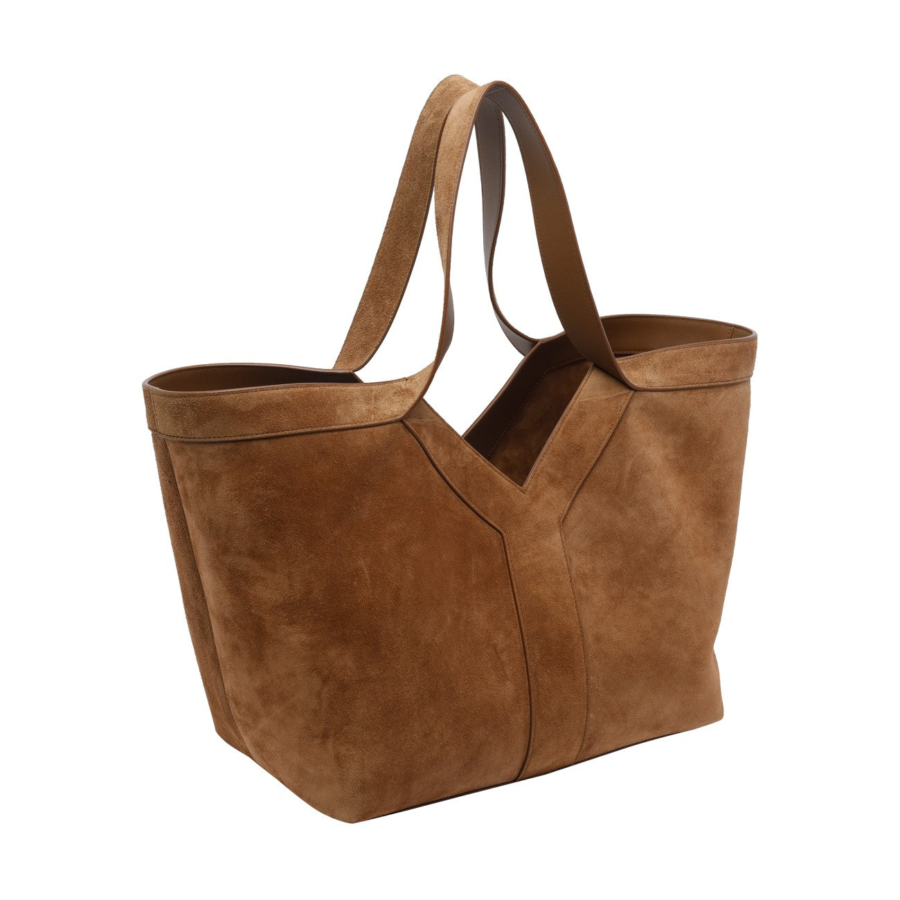 Saint Laurent Women Suede Y Tote Bag SAINT LAURENT