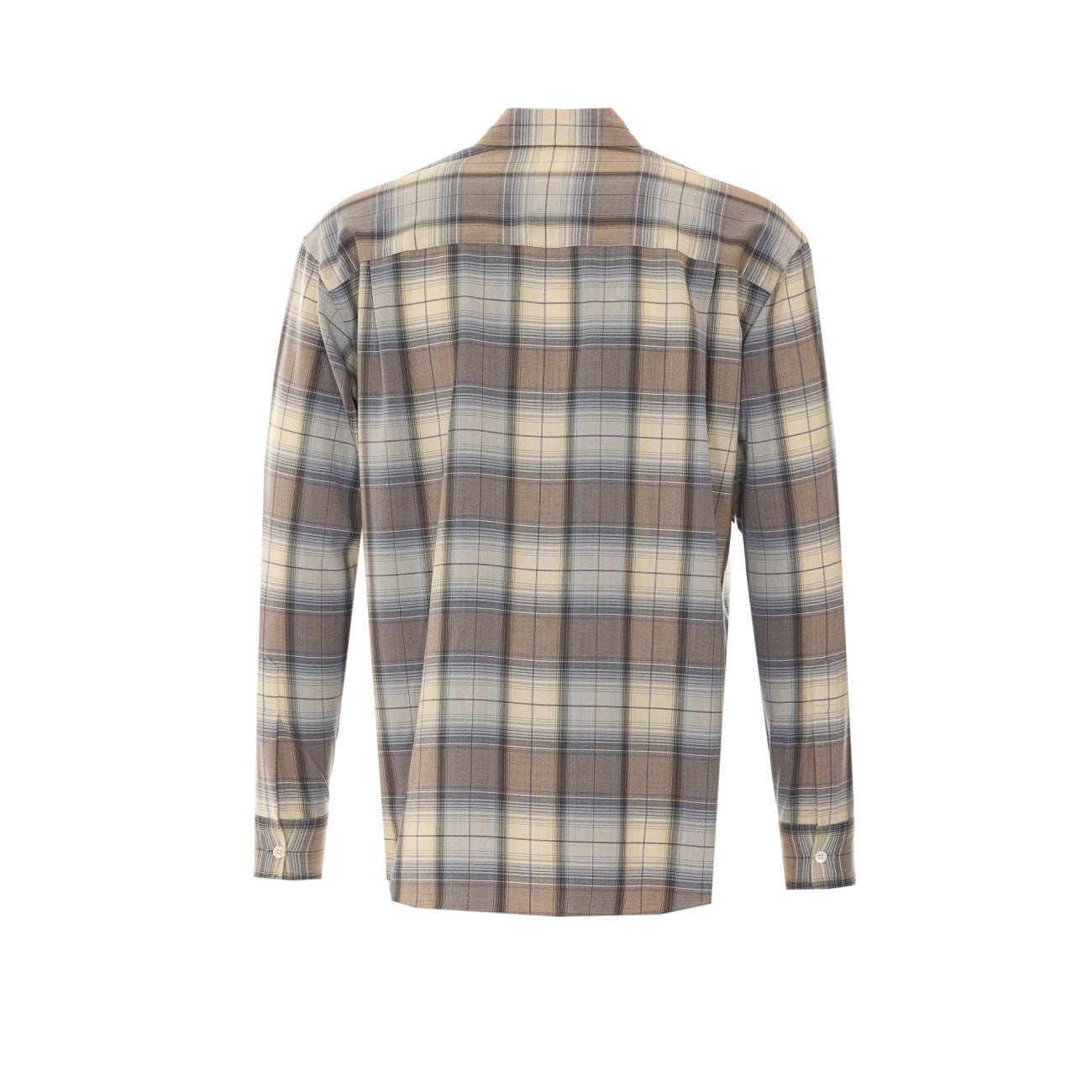 Auralee Men Super Light Check Shirt AURALEE