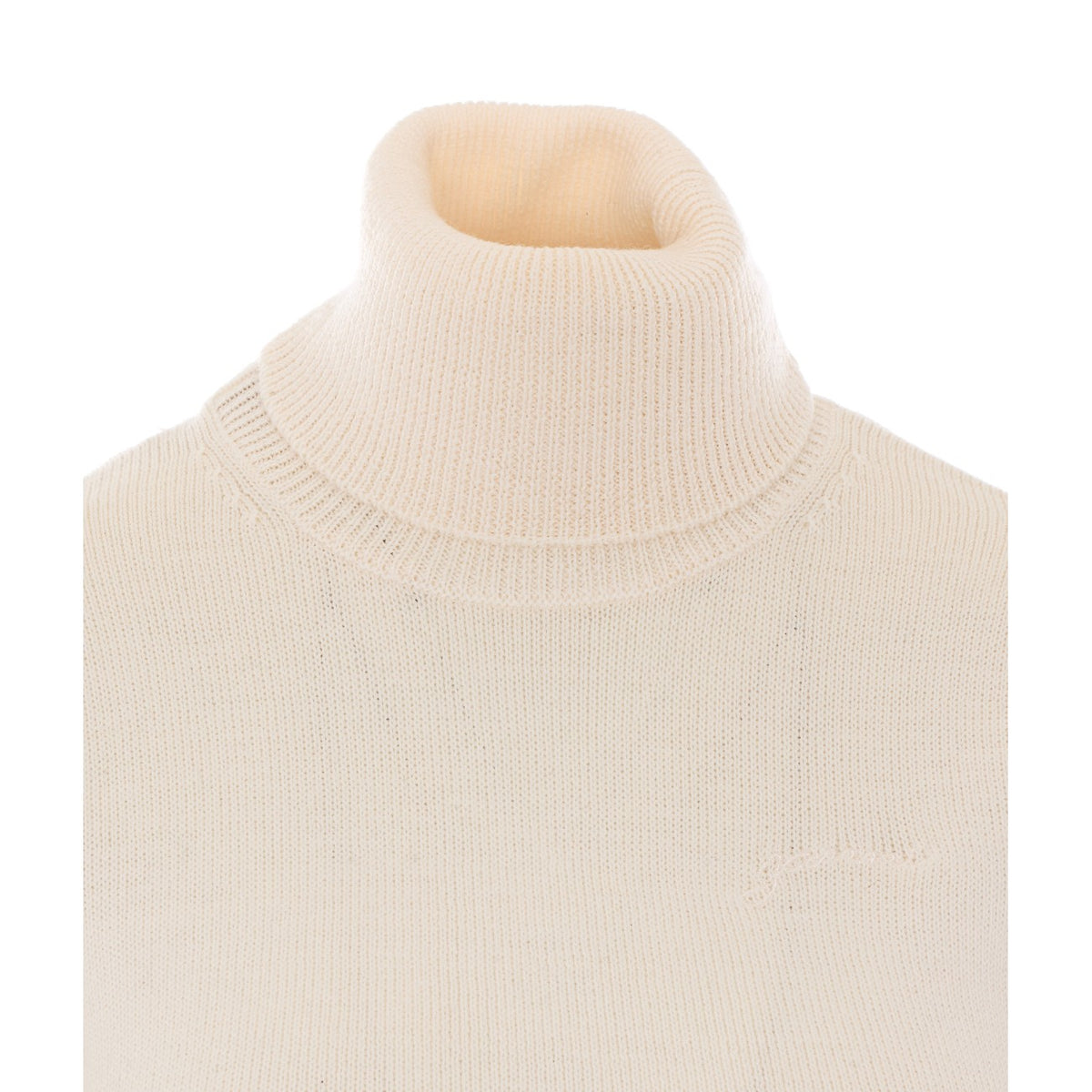 Ganni Women Sweater With Lace Detail GANNI