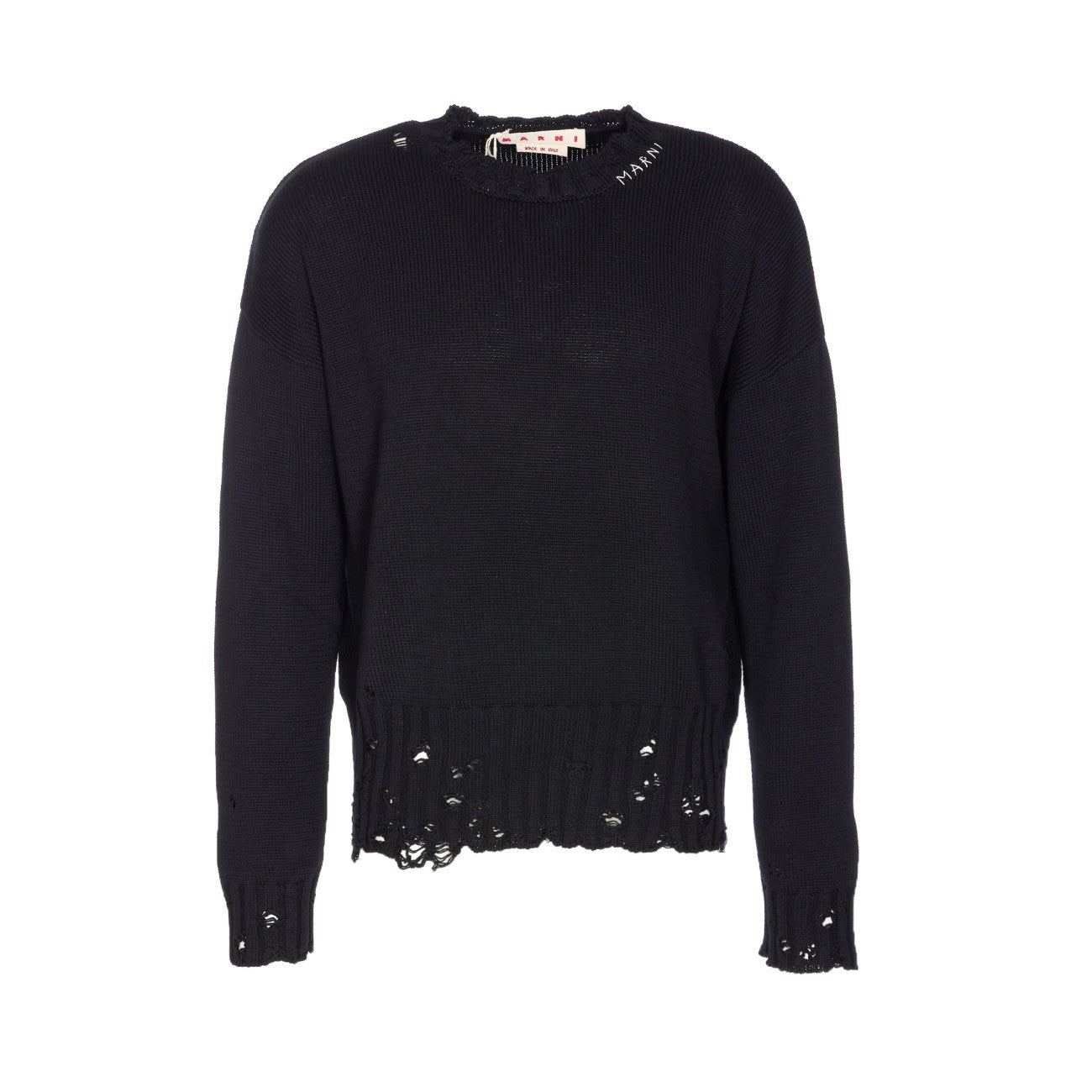 Marni Men Sweater With Marni Symbol Embroidery MARNI