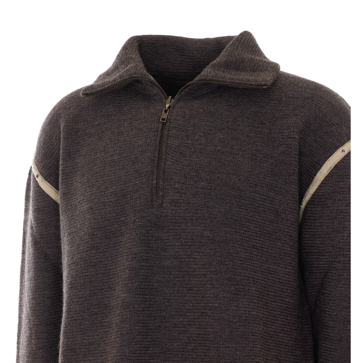 Maison Margiela Men Sweater With Patches On Elbow MAISON MARGIELA