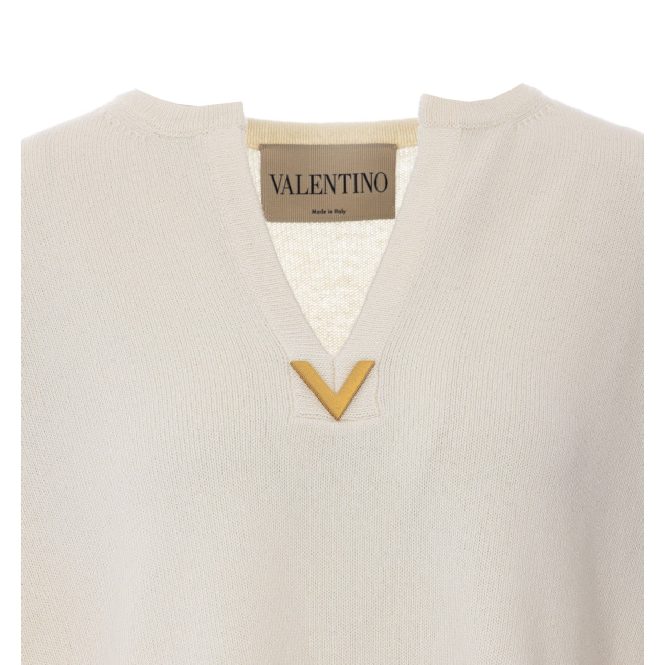 Valentino Garavani Women Sweater With V Logo Detail VALENTINO GARAVANI