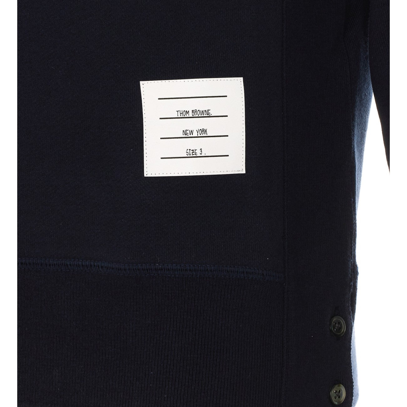 Thom Browne Men Sweatshirt With Engineered 4 Bar THOM BROWNE