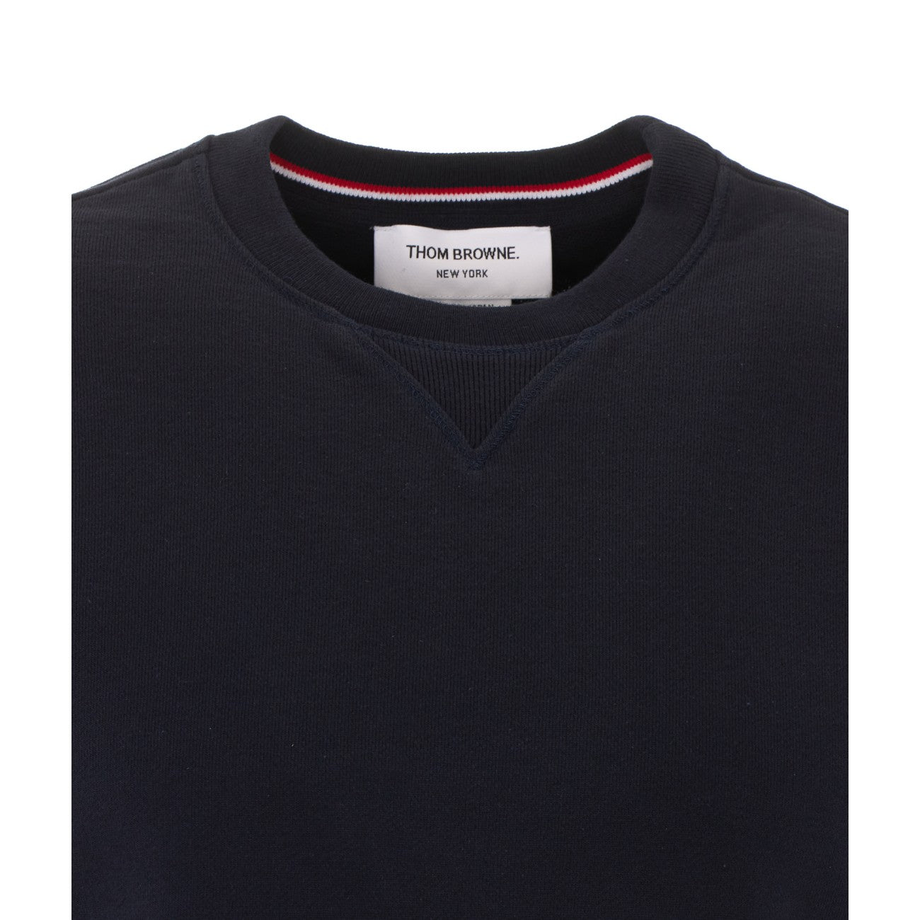 Thom Browne Men Sweatshirt With Engineered 4 Bar THOM BROWNE