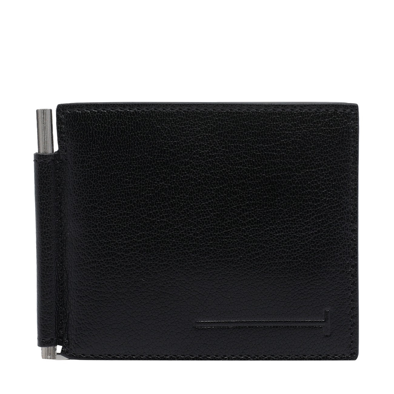 Tom Ford Men T Line Bifold Wallet With Money Clip