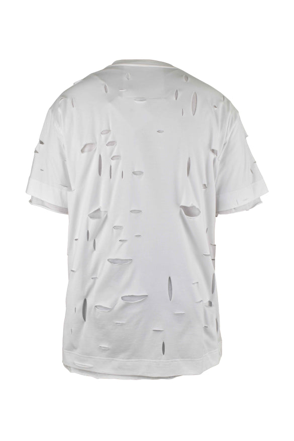 Givenchy Men 2 Layers Hole T-Shirt GIVENCHY