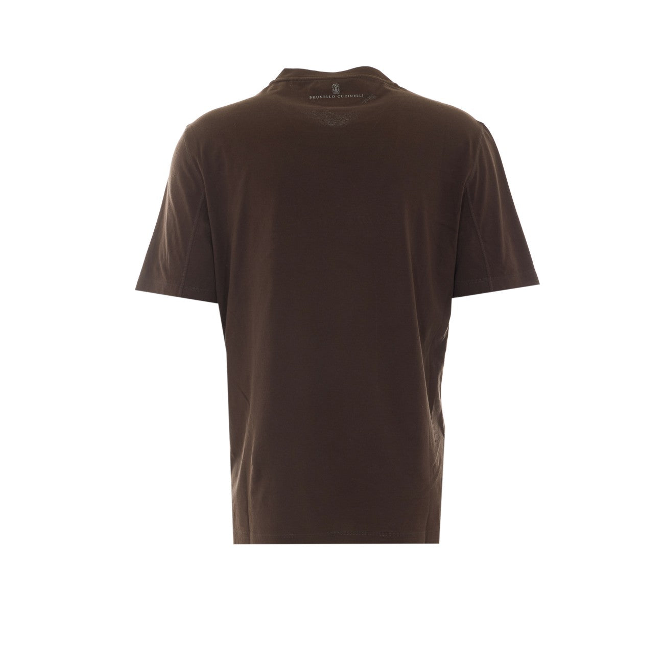 Brunello Cucinelli Men T-Shirt With Embroidery BRUNELLO CUCINELLI