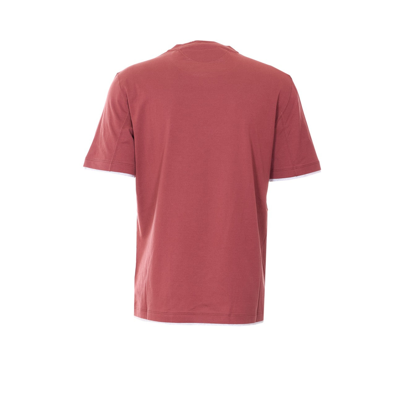 Brunello Cucinelli Men T-Shirt With Faux Layering BRUNELLO CUCINELLI
