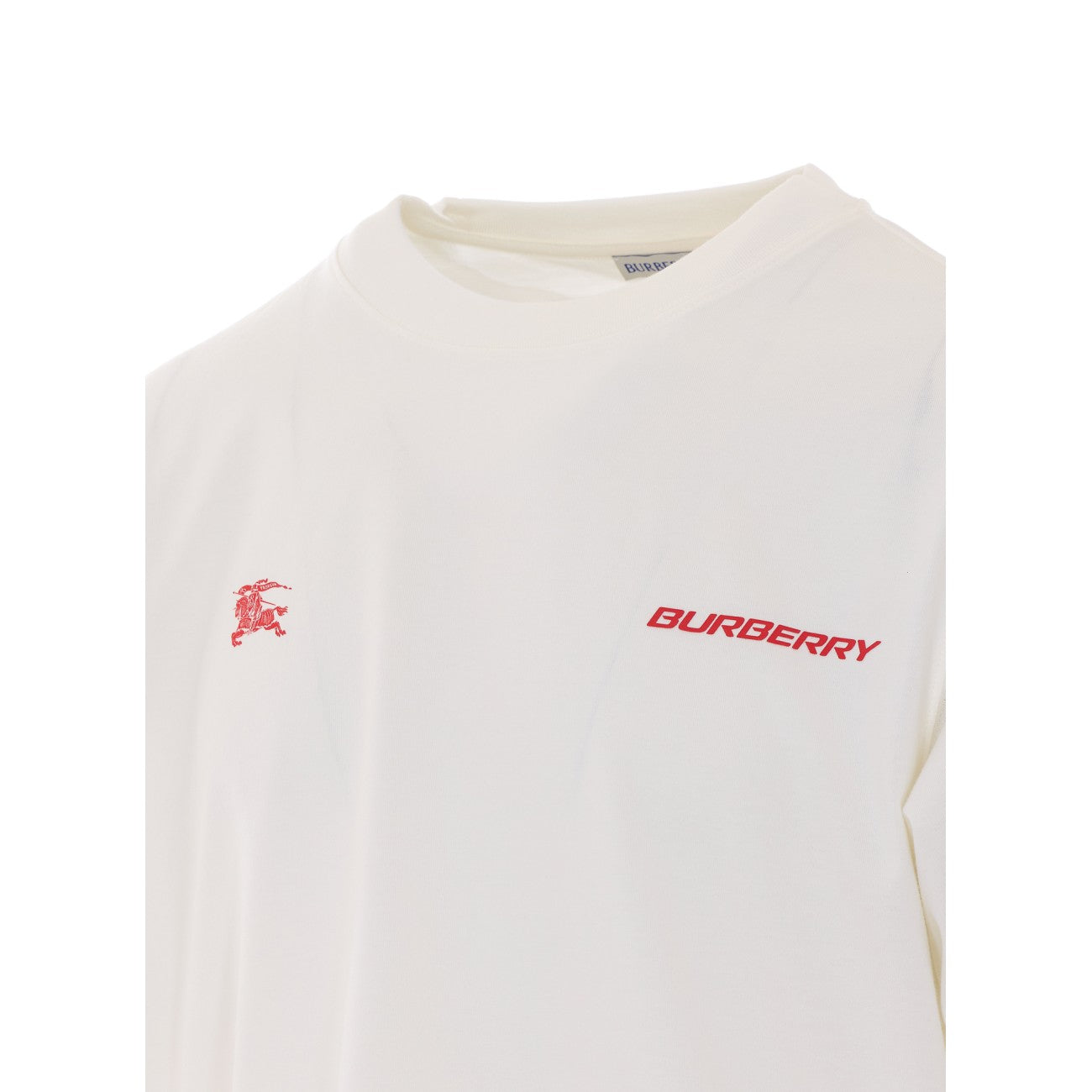 Burberry Men T-Shirt With Logo And London Map BURBERRY