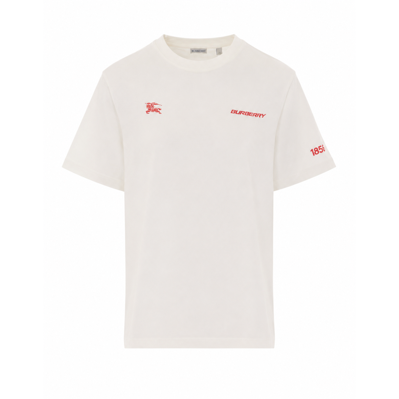 Burberry Men T-Shirt With Logo And London Map BURBERRY