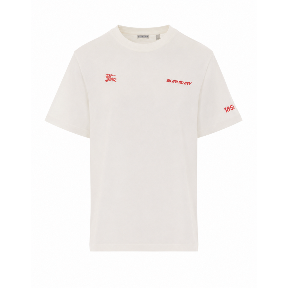Burberry Men T-Shirt With Logo And London Map BURBERRY