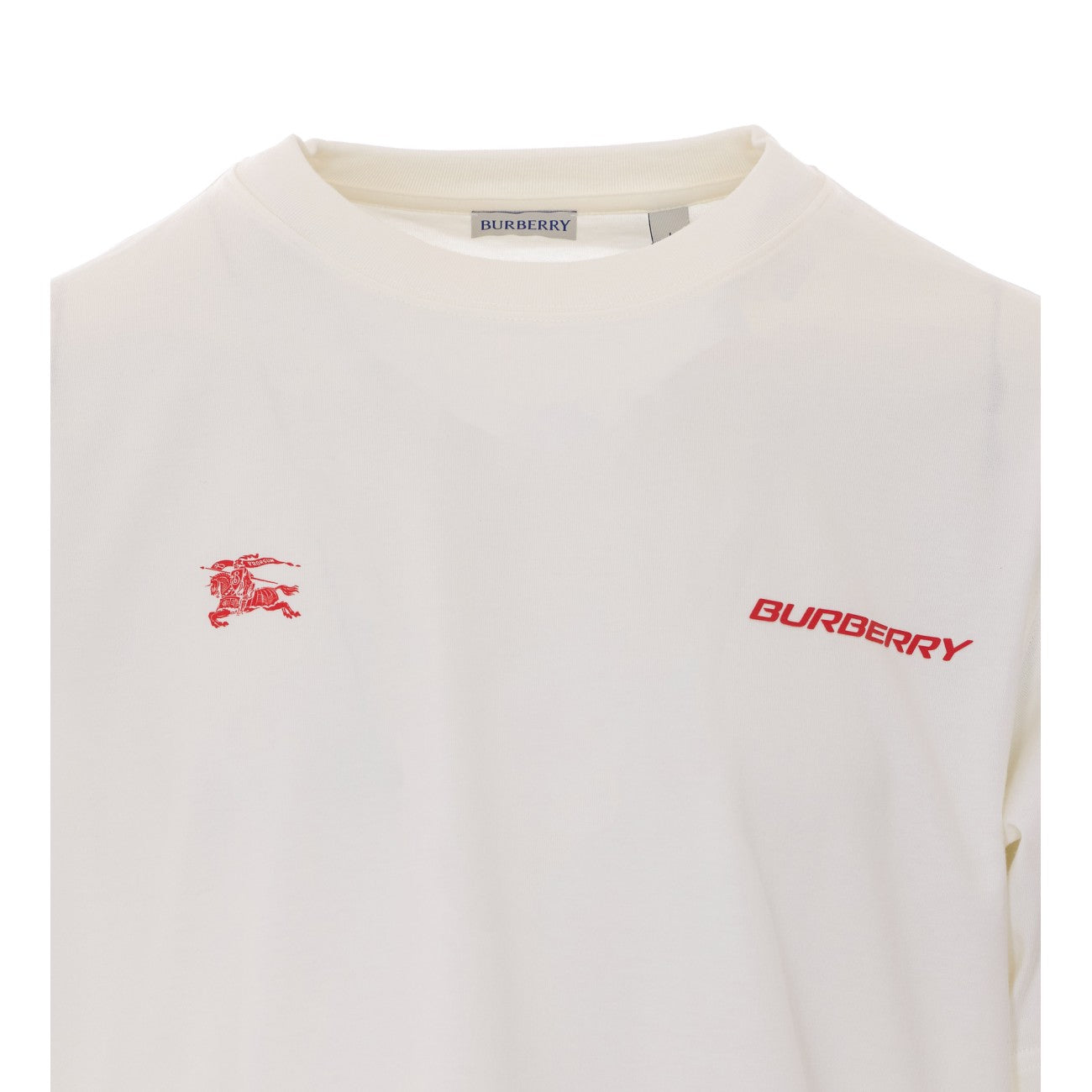 Burberry Men T-Shirt With Logo And London Map BURBERRY