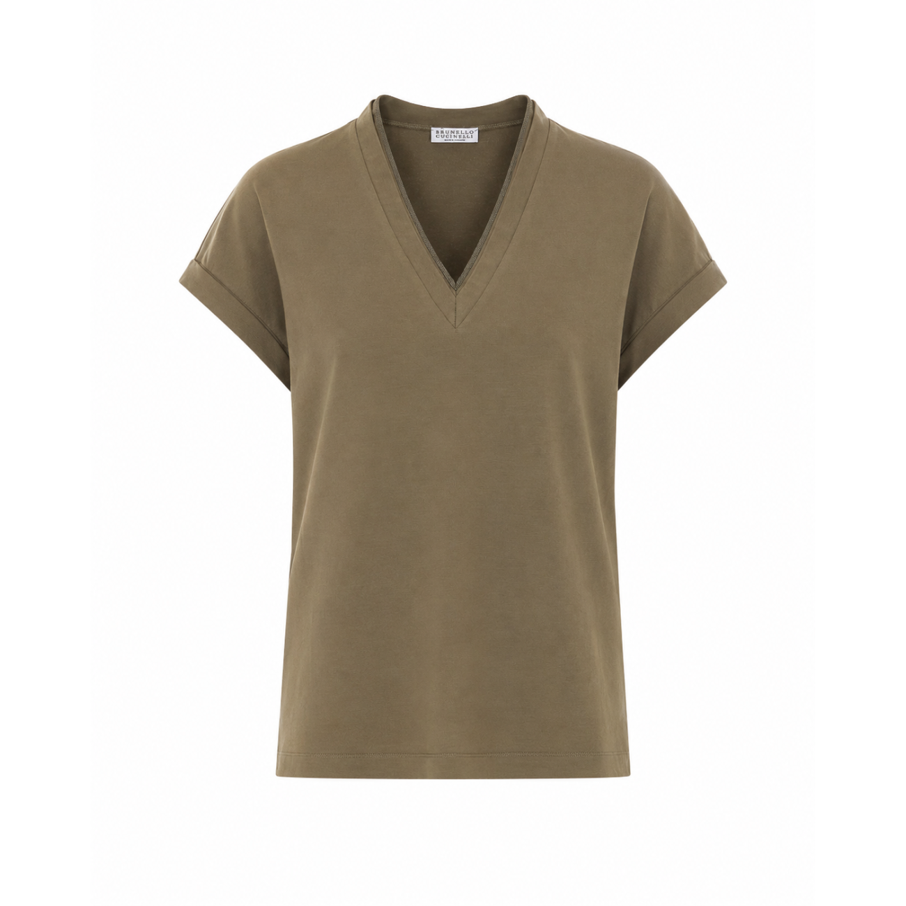 Brunello Cucinelli Women T-Shirt With Monile Detail BRUNELLO CUCINELLI