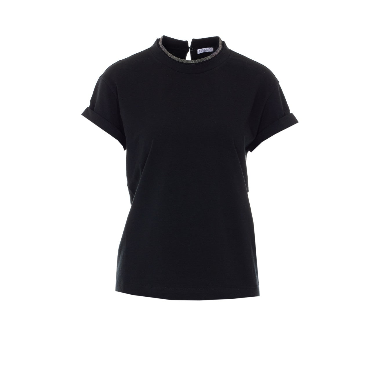 Brunello Cucinelli Women T-Shirt With Monile BRUNELLO CUCINELLI
