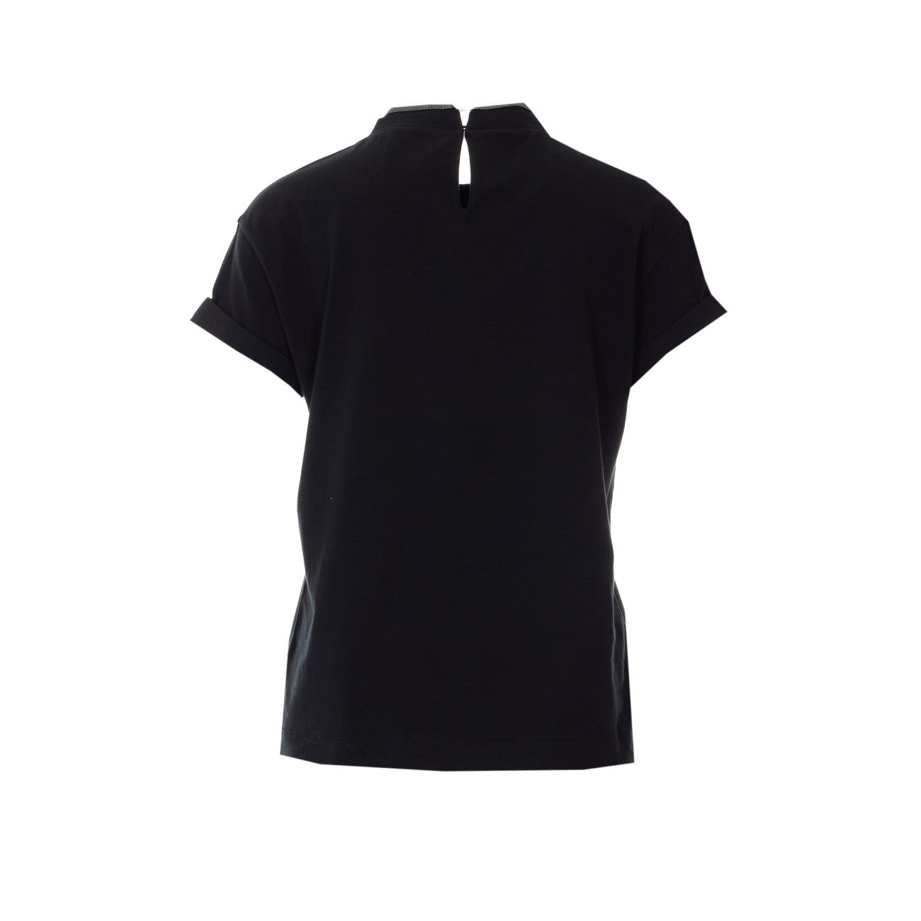 Brunello Cucinelli Women T-Shirt With Monile BRUNELLO CUCINELLI