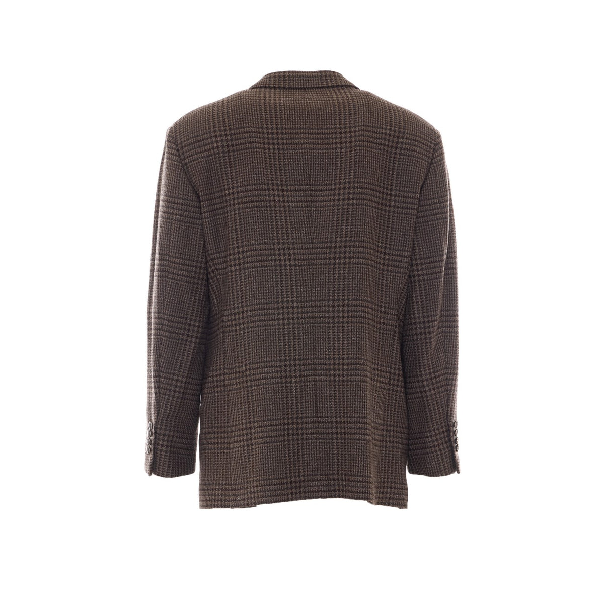 Brunello Cucinelli Men Tailored Prince Of Wales Cashmere Jacket BRUNELLO CUCINELLI