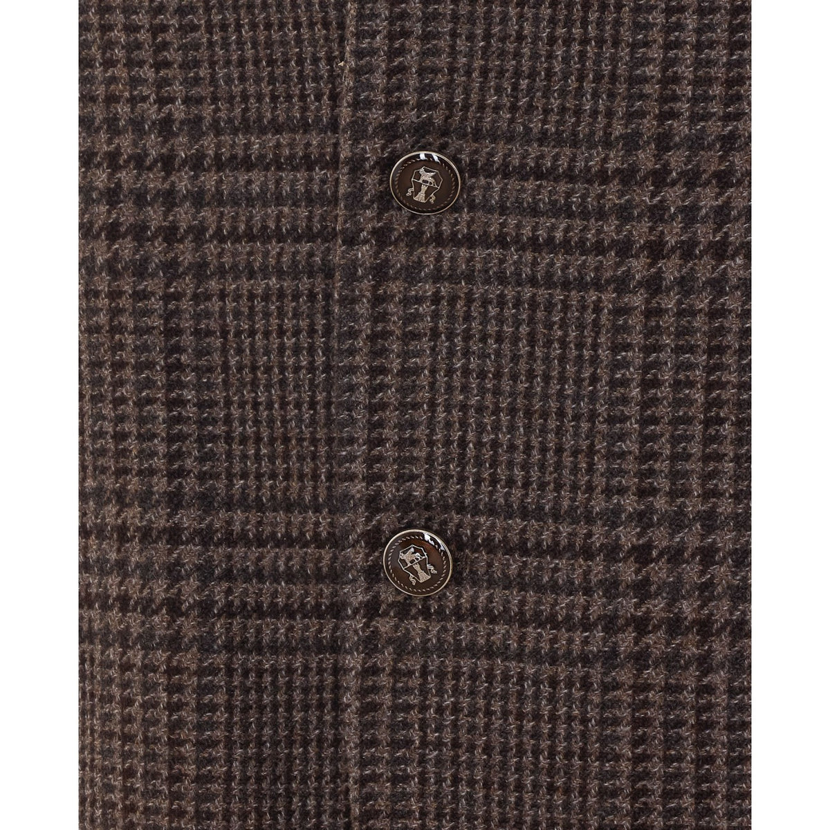 Brunello Cucinelli Men Tailored Prince Of Wales Cashmere Jacket BRUNELLO CUCINELLI