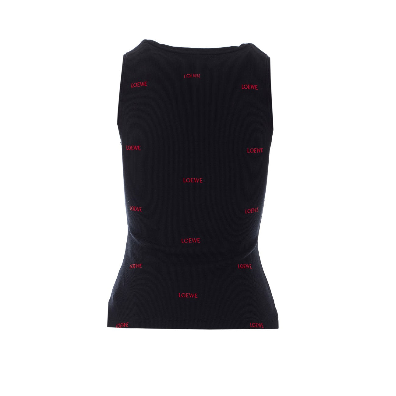 Loewe Women Tank Top With Allover Loewe Logo LOEWE