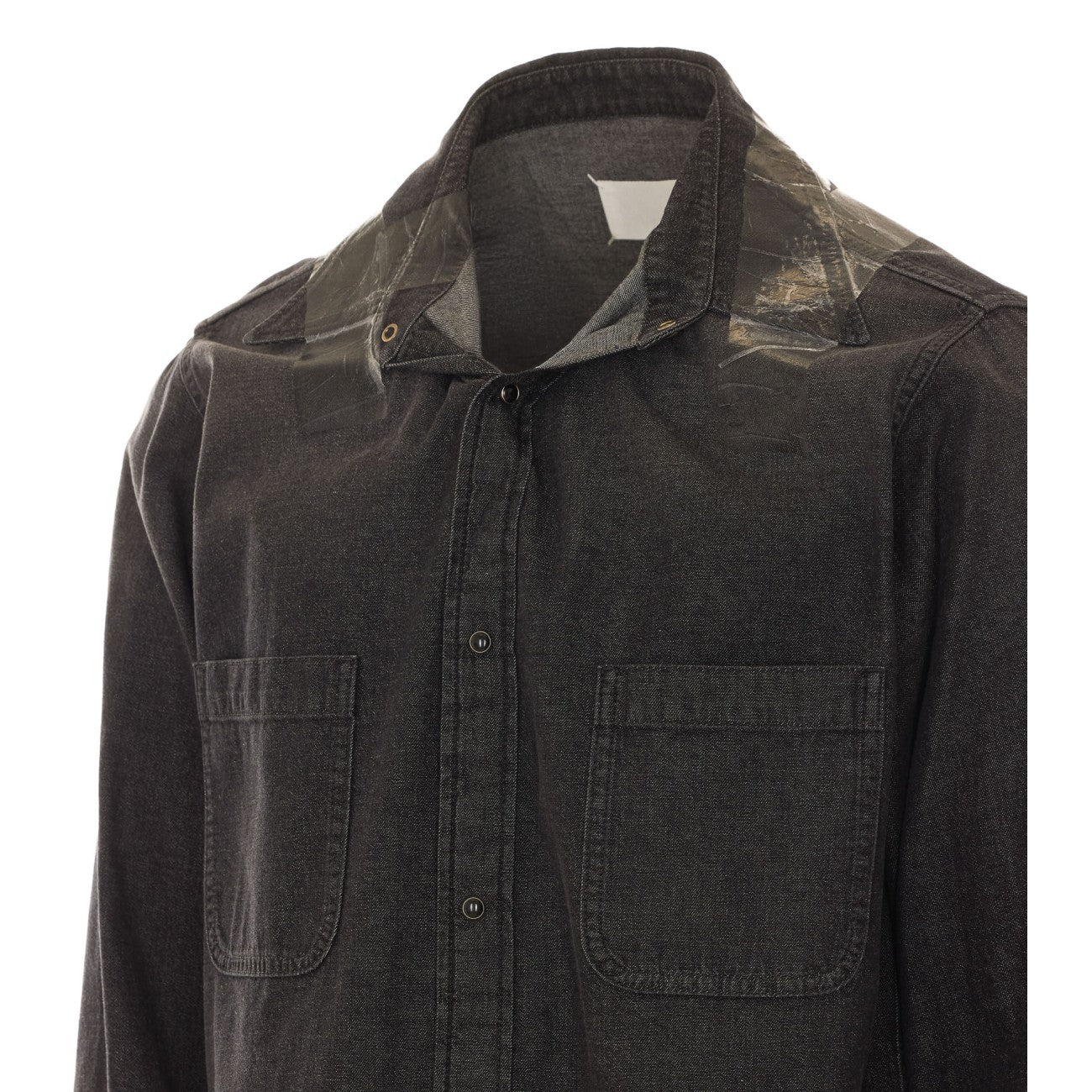 Maison Margiela Men Taped Denim Shirt MAISON MARGIELA