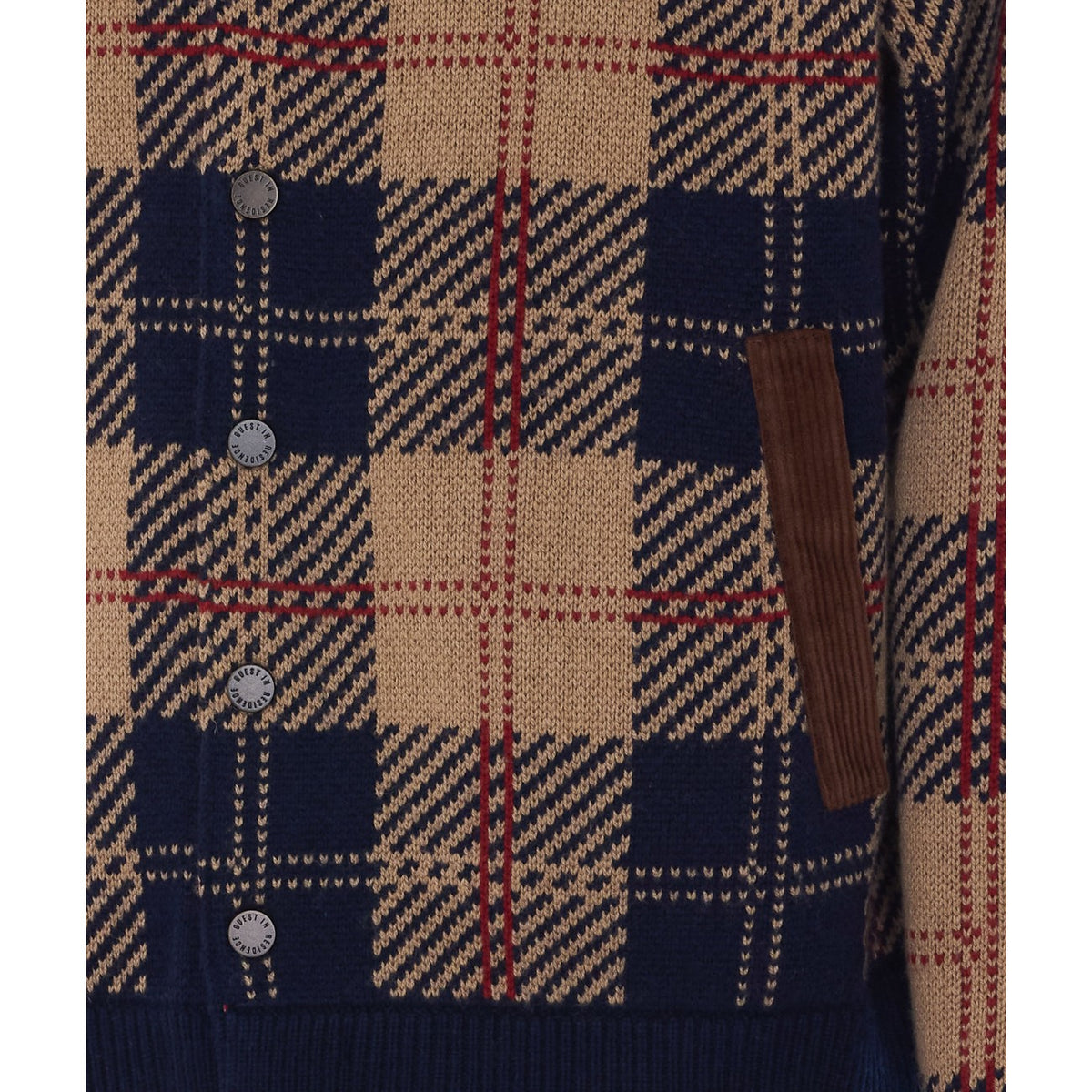 Guest In Residence Men Tartan Bomber GUEST IN RESIDENCE