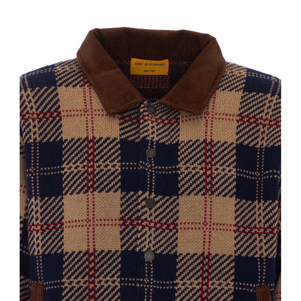 Guest In Residence Men Tartan Bomber GUEST IN RESIDENCE