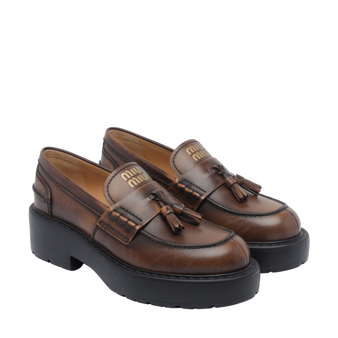 Miu Miu Women Tassels Loafers MIU MIU