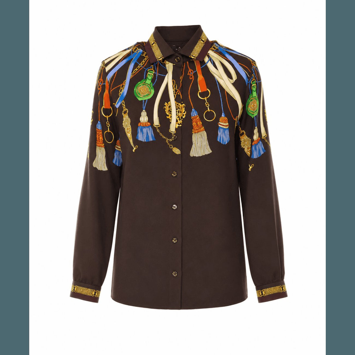 Etro Women Tassels Printed Shirt ETRO