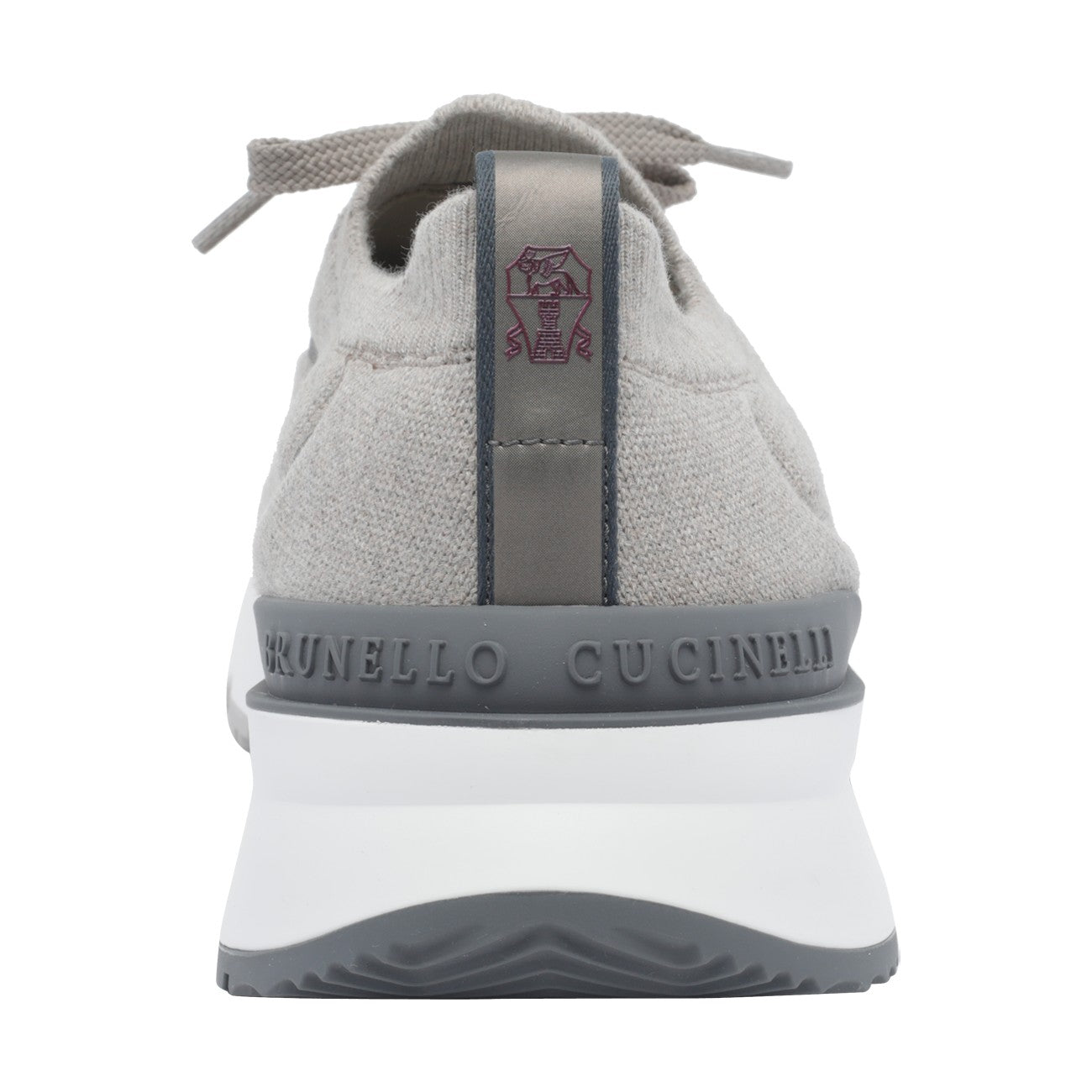 Brunello Cucinelli Men Techno Cotton Runner Sneakers With Logo BRUNELLO CUCINELLI