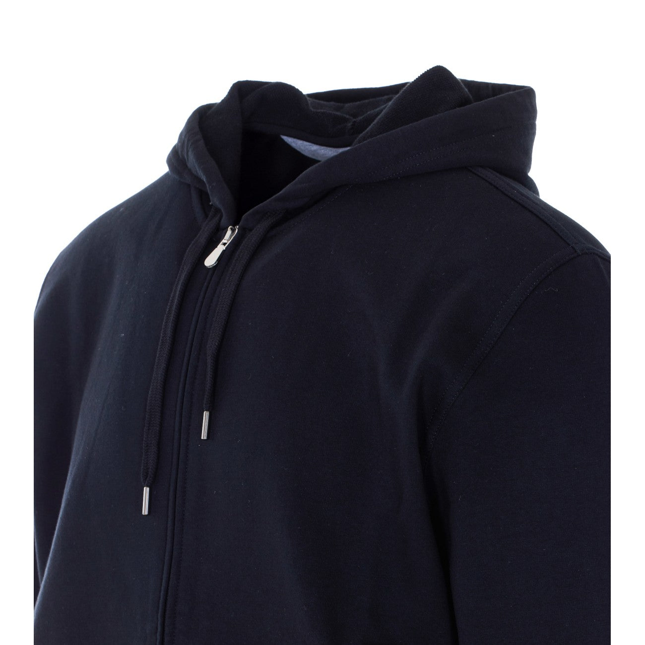Brunello Cucinelli Men Techno Cotton Sweatshirt Topwear With Zip And Hood BRUNELLO CUCINELLI