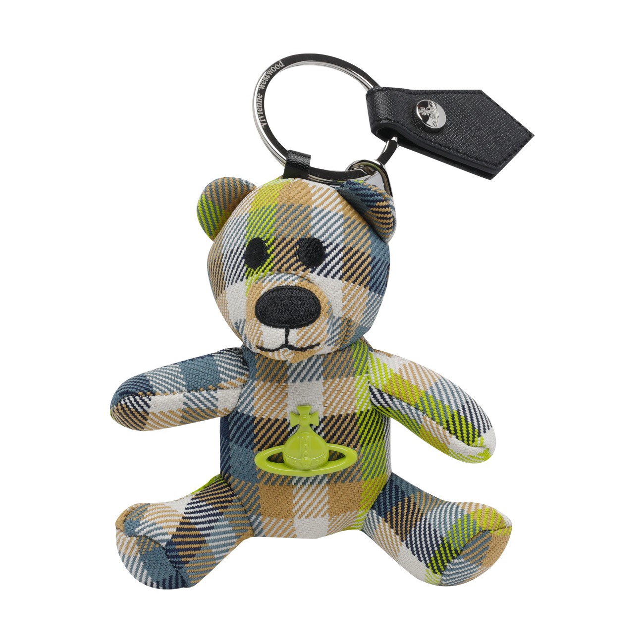 Vivienne Westwood Women Teddy Bear Orb Logo Keyring VIVIENNE WESTWOOD