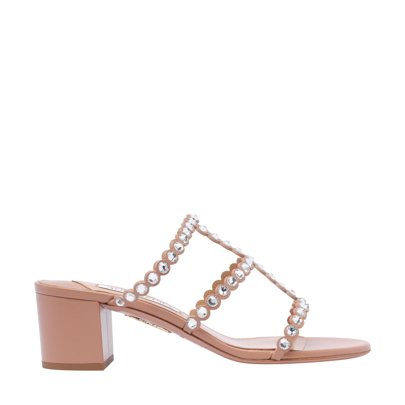 Aquazzura Women Tequila Plexi Pump Sandals AQUAZZURA