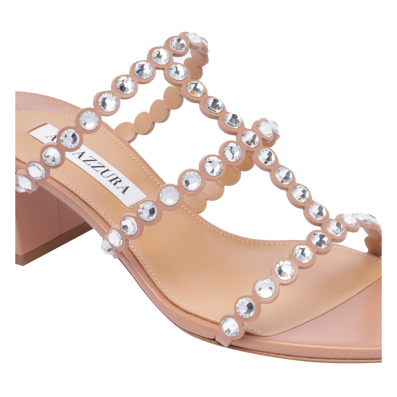 Aquazzura Women Tequila Plexi Pump Sandals AQUAZZURA