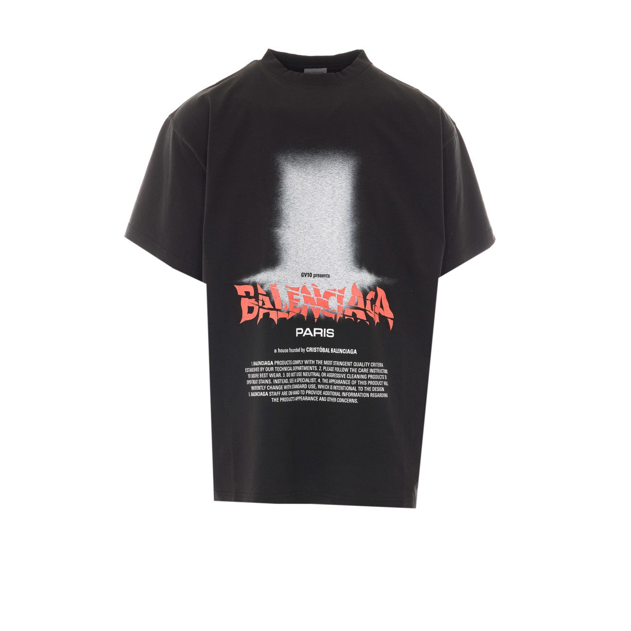 Balenciaga Men The Door Oversize T-Shirt BALENCIAGA