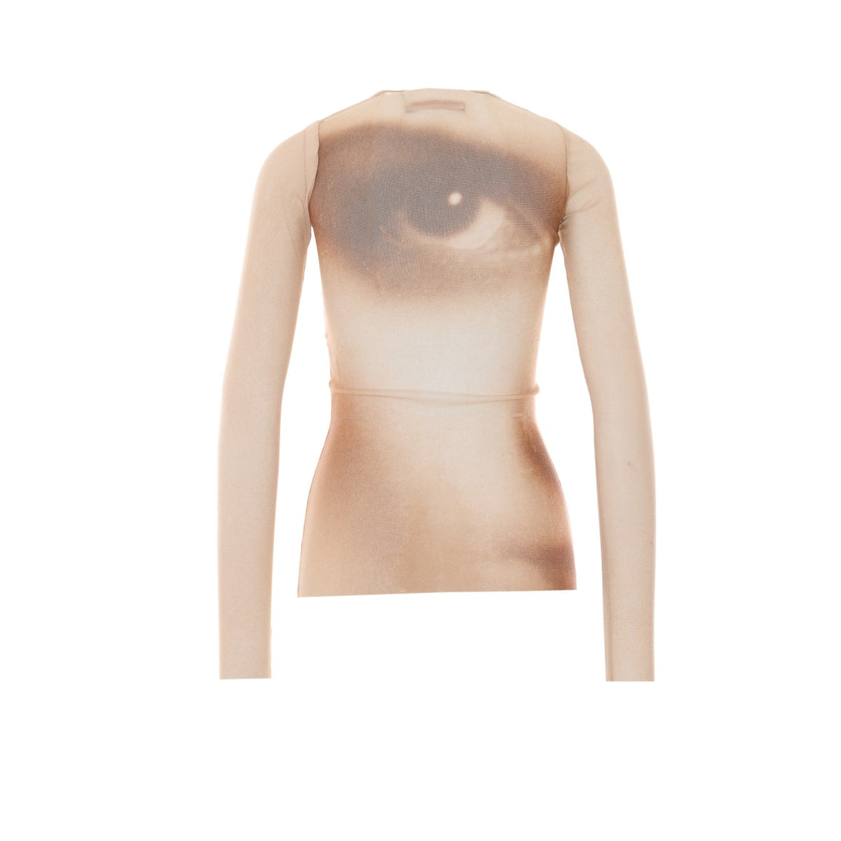 Jean Paul Gaultier Women The Face Print Long Sleeves Top JEAN PAUL GAULTIER