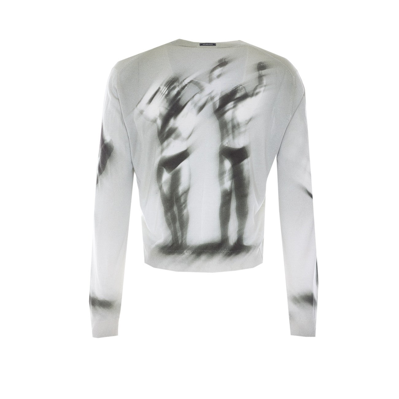 Versace Men The Flex Print Silk Cardigan VERSACE
