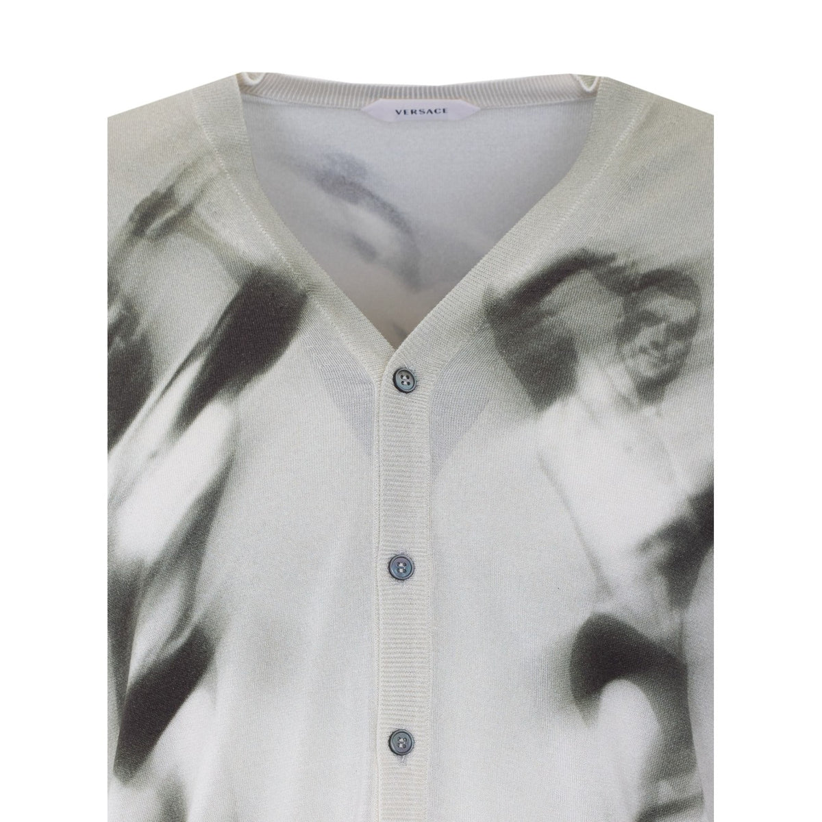 Versace Men Versace Men The Flex Print Silk Cardigan VERSACE