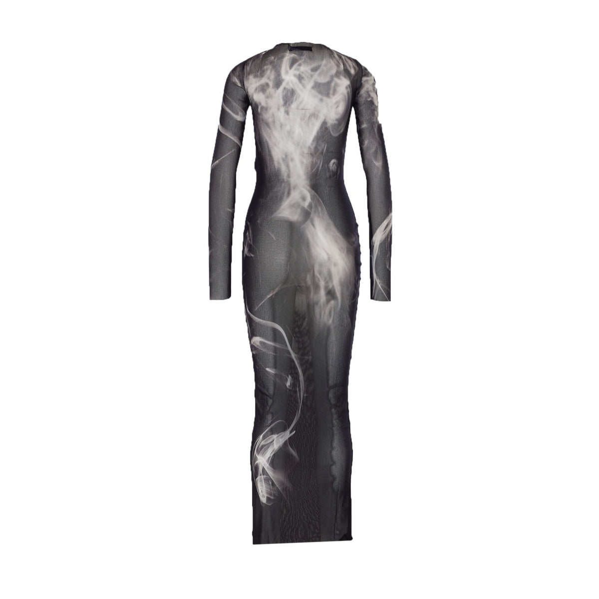 Jean Paul Gaultier Women The Smoking Women Print Long Dress JEAN PAUL GAULTIER