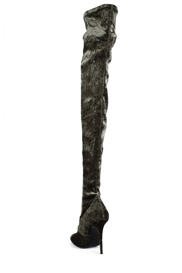 Saint Laurent Women Talia Thigh-High SAINT LAURENT