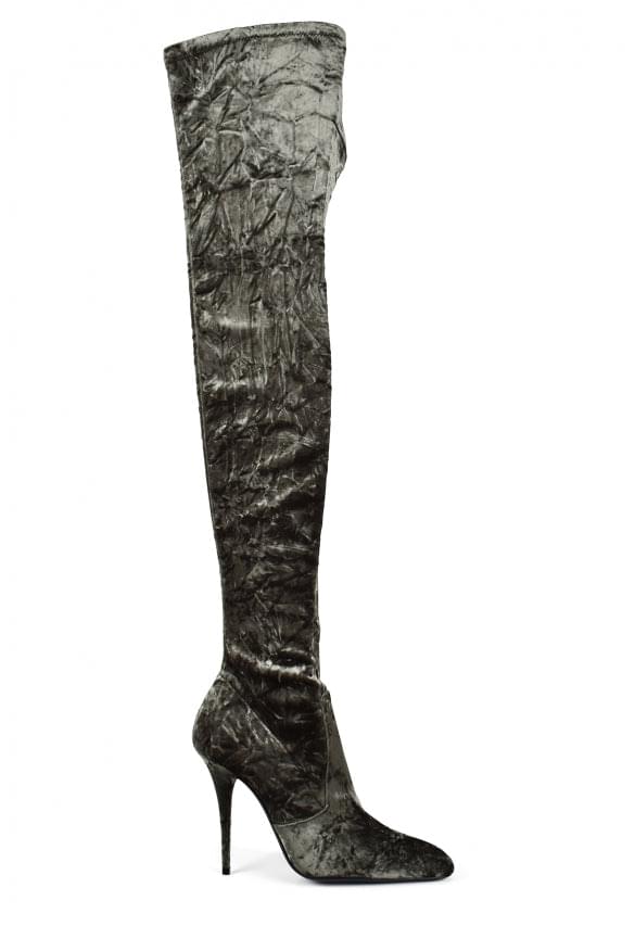 Saint Laurent Women Talia Thigh-High SAINT LAURENT
