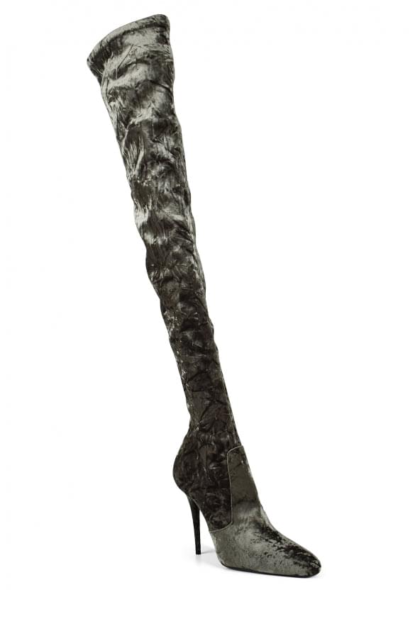 Saint Laurent Women Talia Thigh-High SAINT LAURENT
