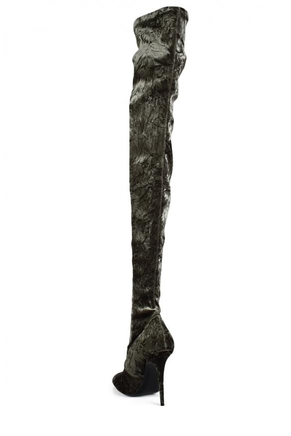 Saint Laurent Women Talia Thigh-High SAINT LAURENT