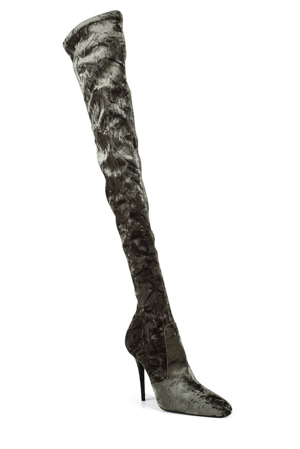 Saint Laurent Women Talia Thigh-High SAINT LAURENT