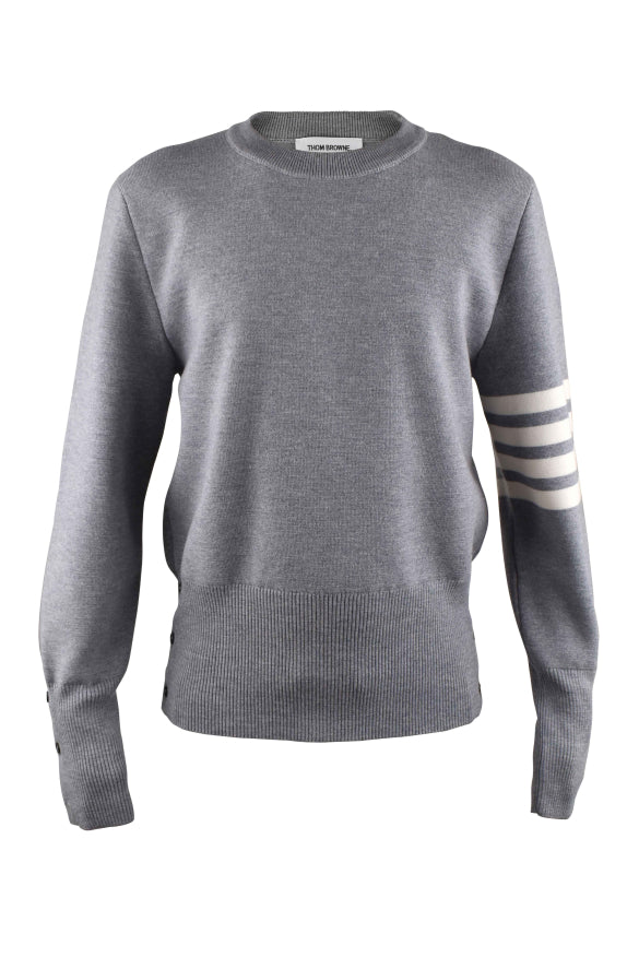 Thom Browne Men Milano Stitch Pullover THOM BROWNE