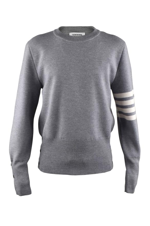 Thom Browne Men Milano Stitch Pullover THOM BROWNE